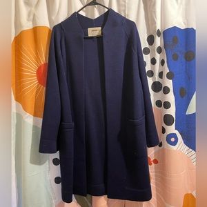 Vintage blue wool coat